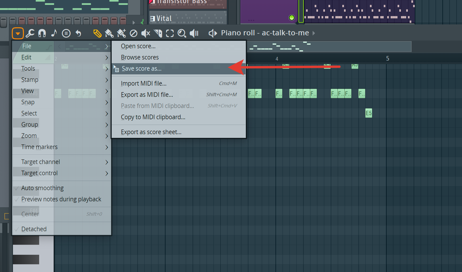 Fl Studio Piano Roll